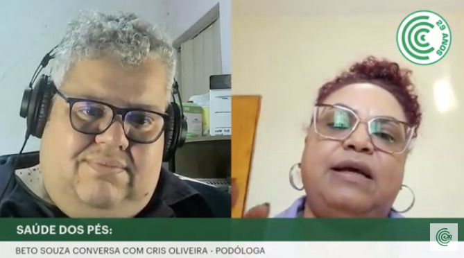 No ‘Revista da Semana’, podóloga Cris Oliveira dá dicas sobre a saúde dos pés