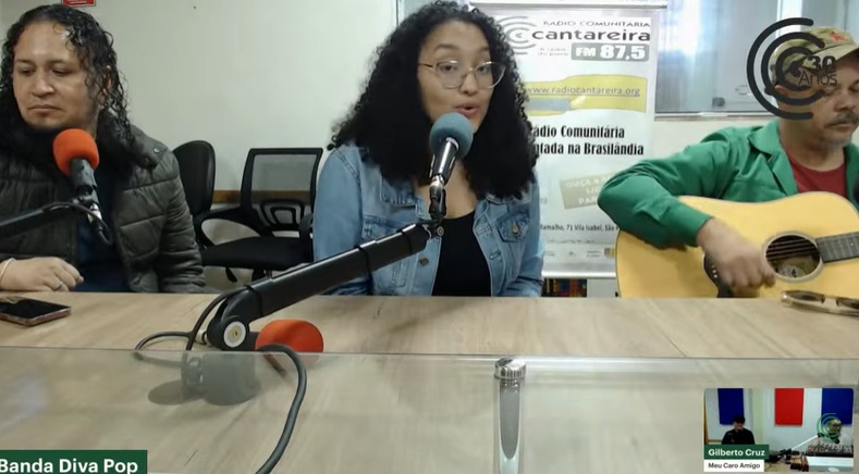 Diva Pop apresenta seu pop rock autoral no programa ‘Meu Caro Amigo’