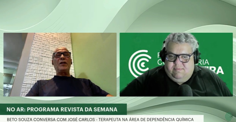 No ‘Revista da Semana’, terapeuta na área de dependência química fala sobre a superação de vícios