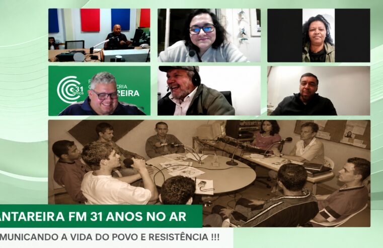 Em live especial, rádio comunitária Cantareira FM comemora 31 anos de história