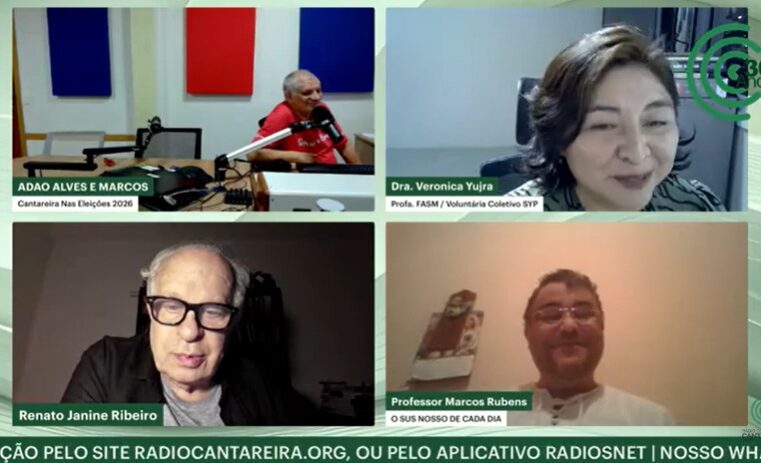 ‘O SUS nosso de cada dia’ entrevista os professores Renato Janine Ribeiro e Verônica Yujra
