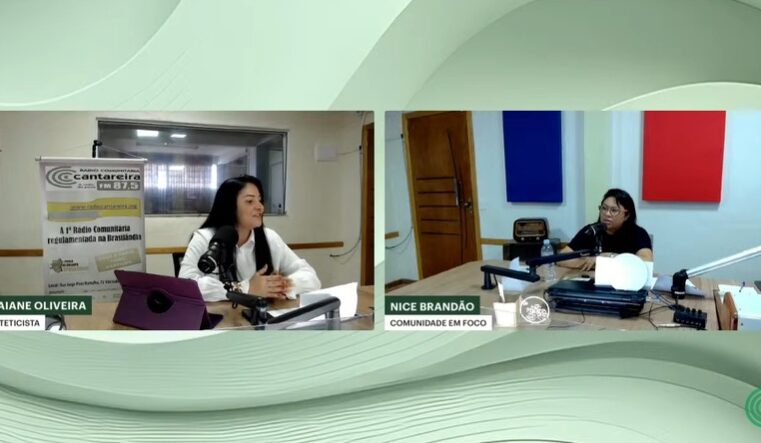 No ‘Comunidade em Foco’, Daiane Oliveira detalha os cuidados para procedimentos estéticos
