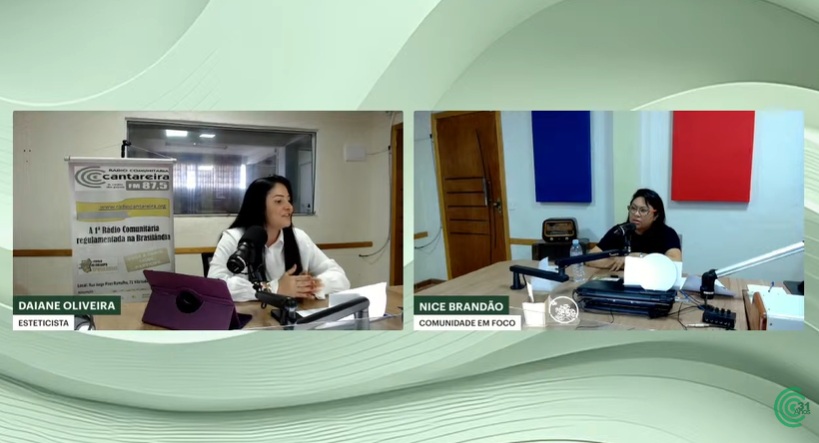 No ‘Comunidade em Foco’, Daiane Oliveira detalha os cuidados para procedimentos estéticos