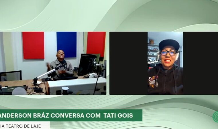 ‘A Cia Teatro de Laje é um projeto para a comunidade’, diz Tati Góis no ‘Amizade Aberta’