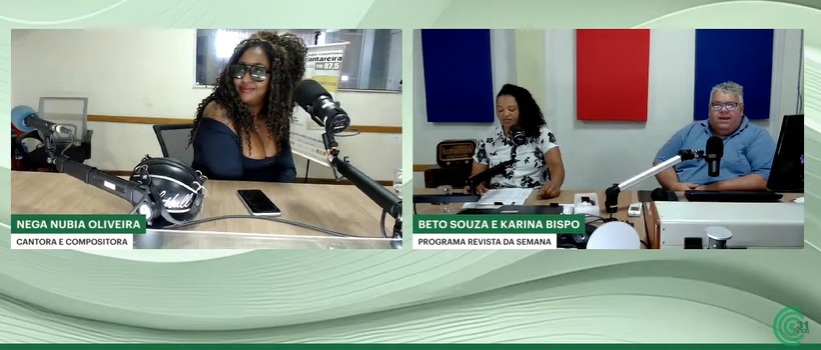 Nega Núbia é entrevistada na estreia do ‘Samba de Raiz Feminino’