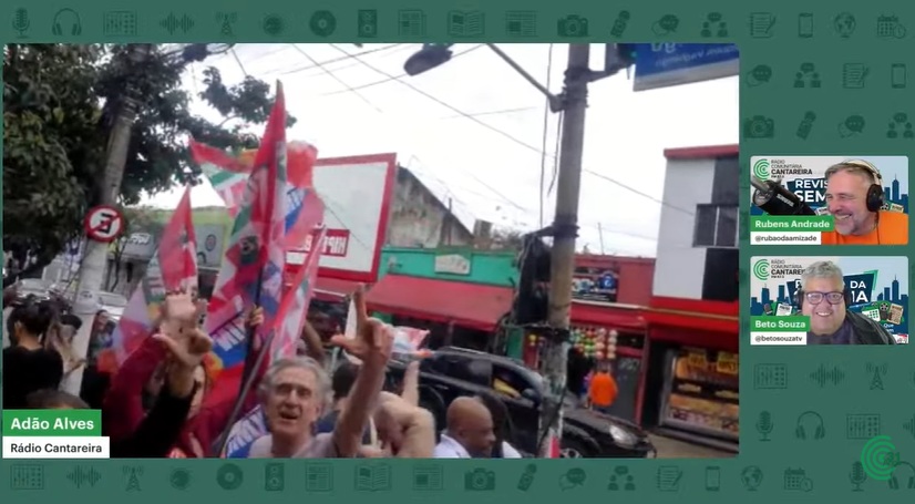Cantareira FM participa das manifestações pela democracia na periferia